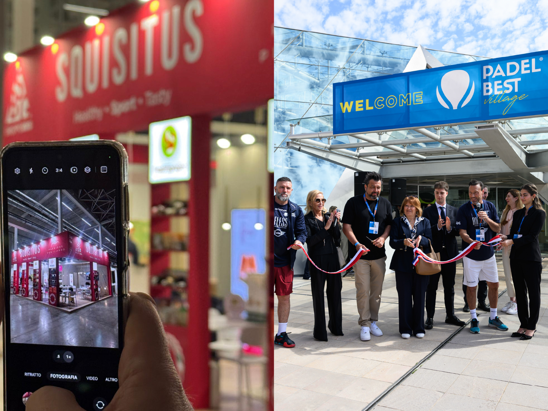 Format proprietari — Squisitus e Padel Best Village